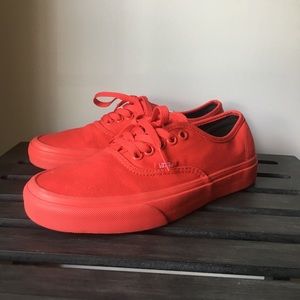 Red Vans